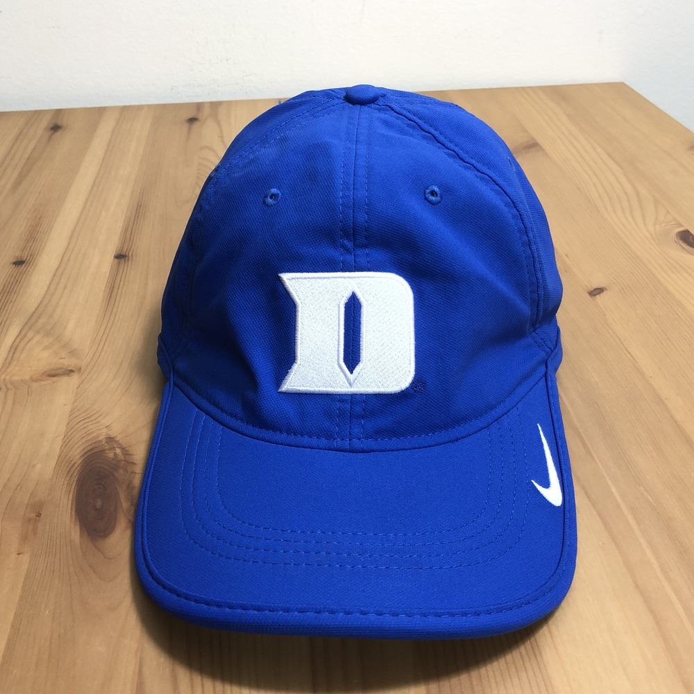 Nike Duke Blue Devils Heritage86 Dri-Fit Cap Strapback Hat Mens OSFM Blue NCAA